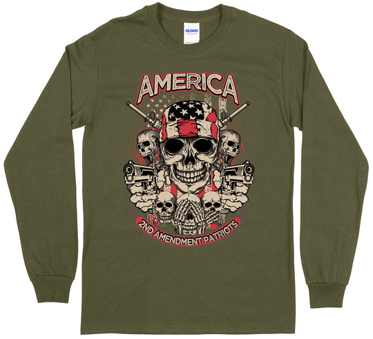 2nd Amendment Patriots Long Sleeve T-Shirt