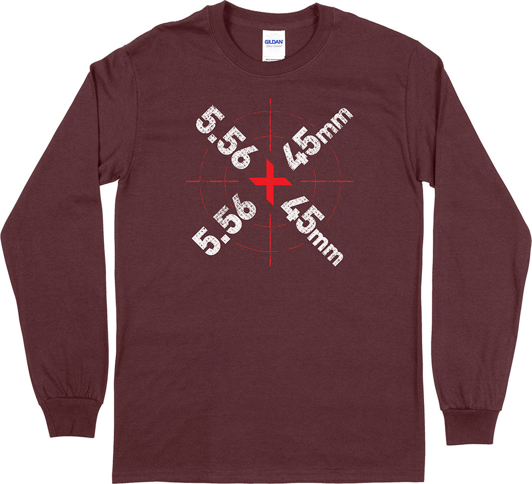 5.56 x 45mm Caliber Long Sleeve T-Shirt