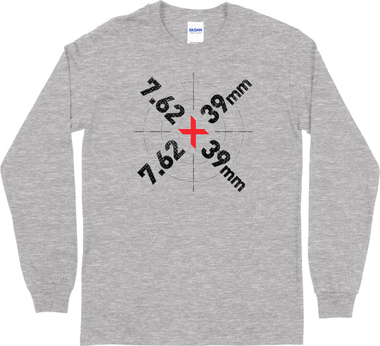 7.62 x 39mm Caliber Long Sleeve T-Shirt