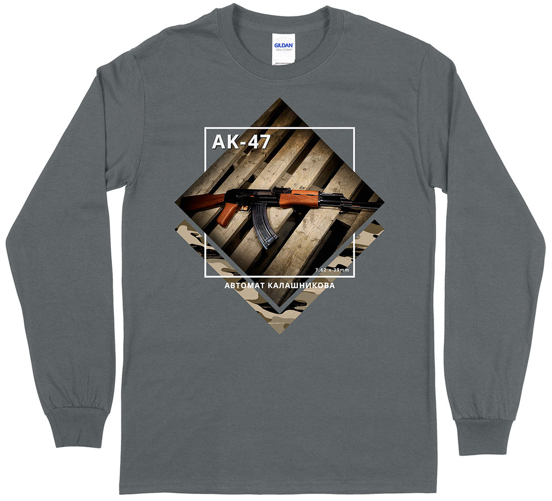 AK-47 Men Long Sleeve T-Shirt