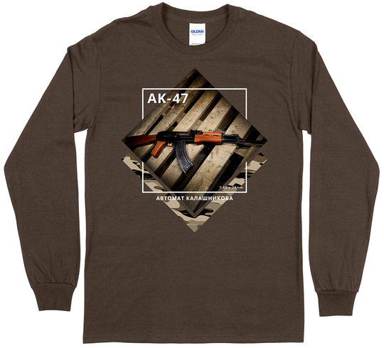 AK-47 Men Long Sleeve T-Shirt