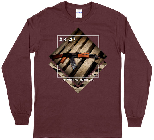 AK-47 Men Long Sleeve T-Shirt