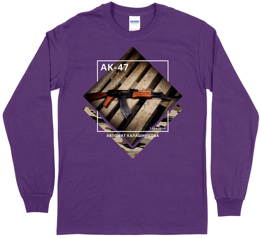 AK-47 Men Long Sleeve T-Shirt