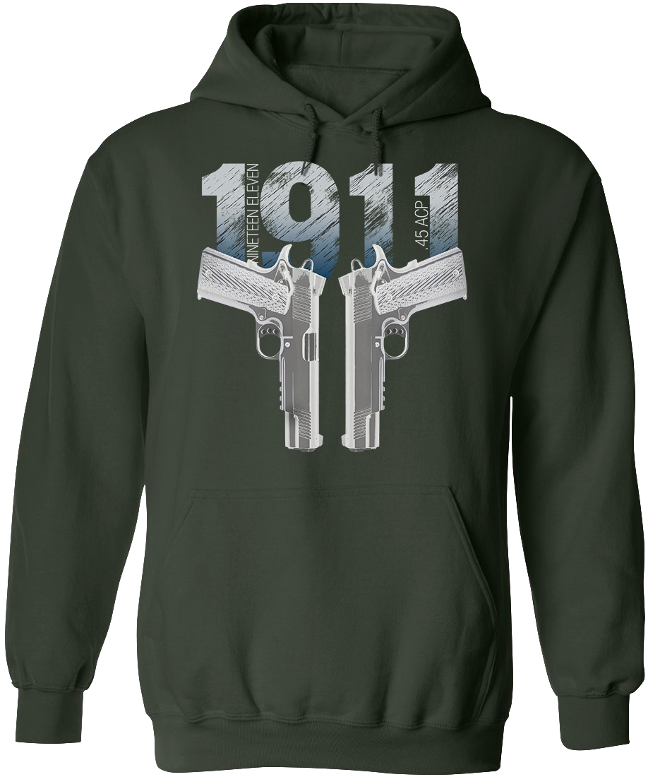 Colt 1911 Handgun Hoodie