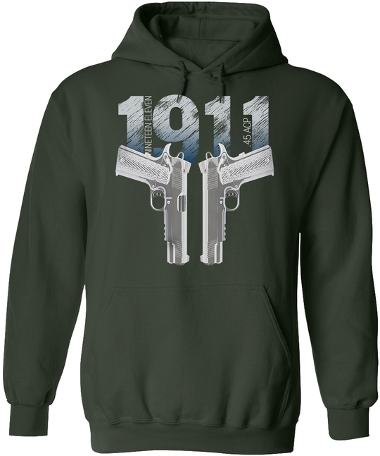 Colt 1911 Handgun Hoodie