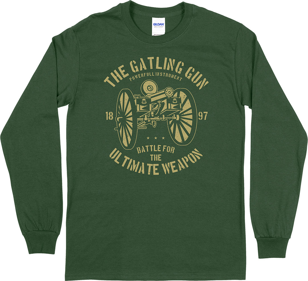 The Gatling Gun...  Long Sleeve T-Shirt