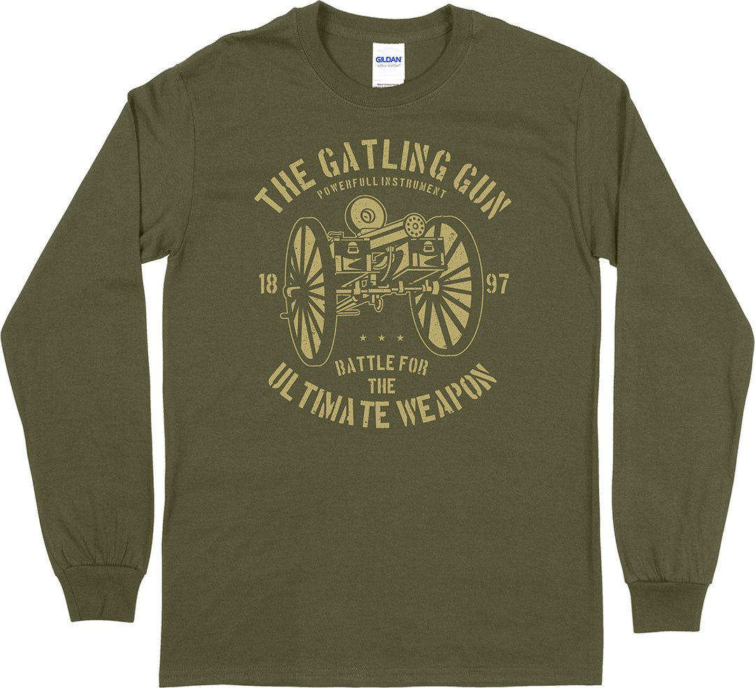 The Gatling Gun...  Long Sleeve T-Shirt