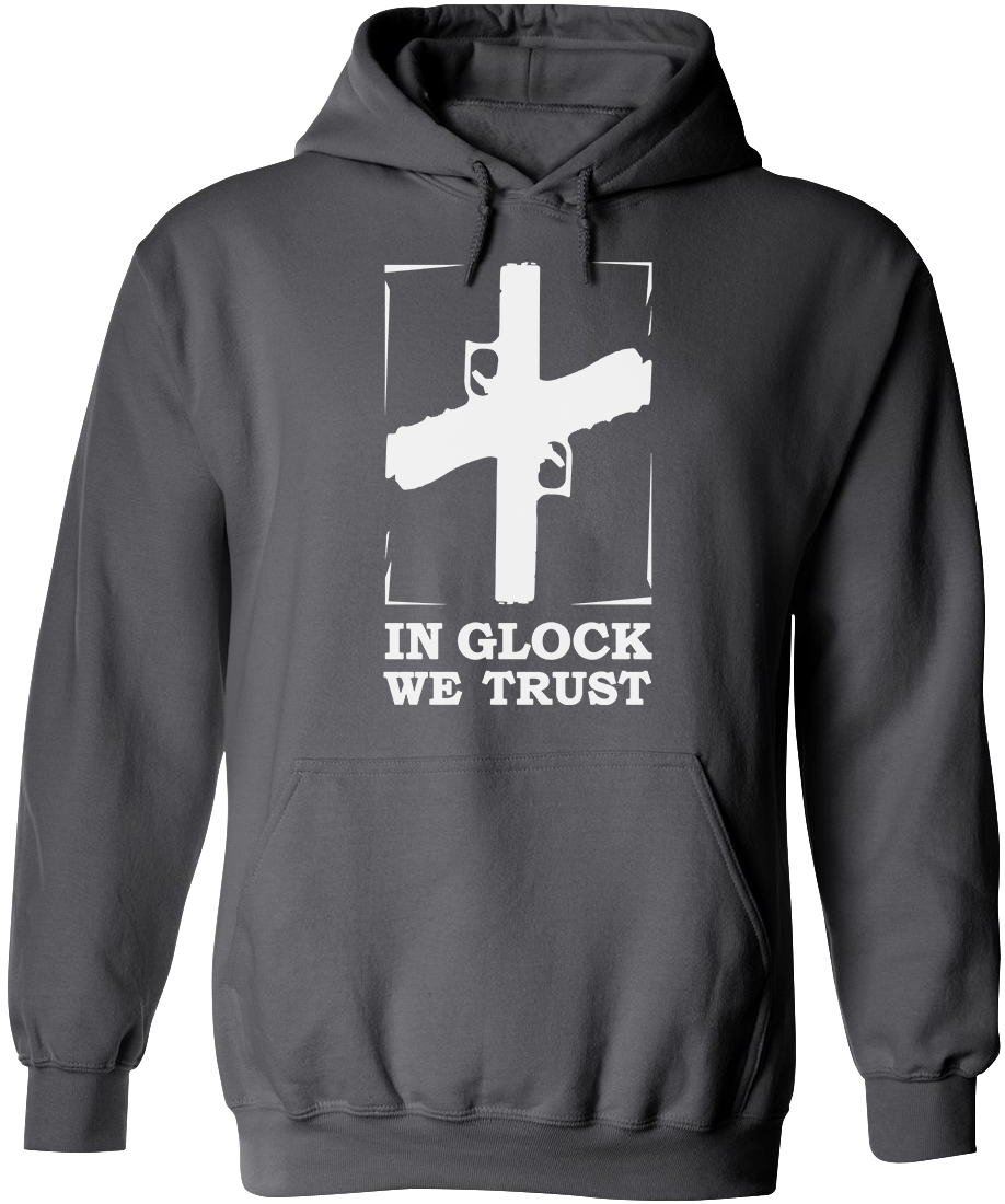 In Glock We Trust Men's Hoodie