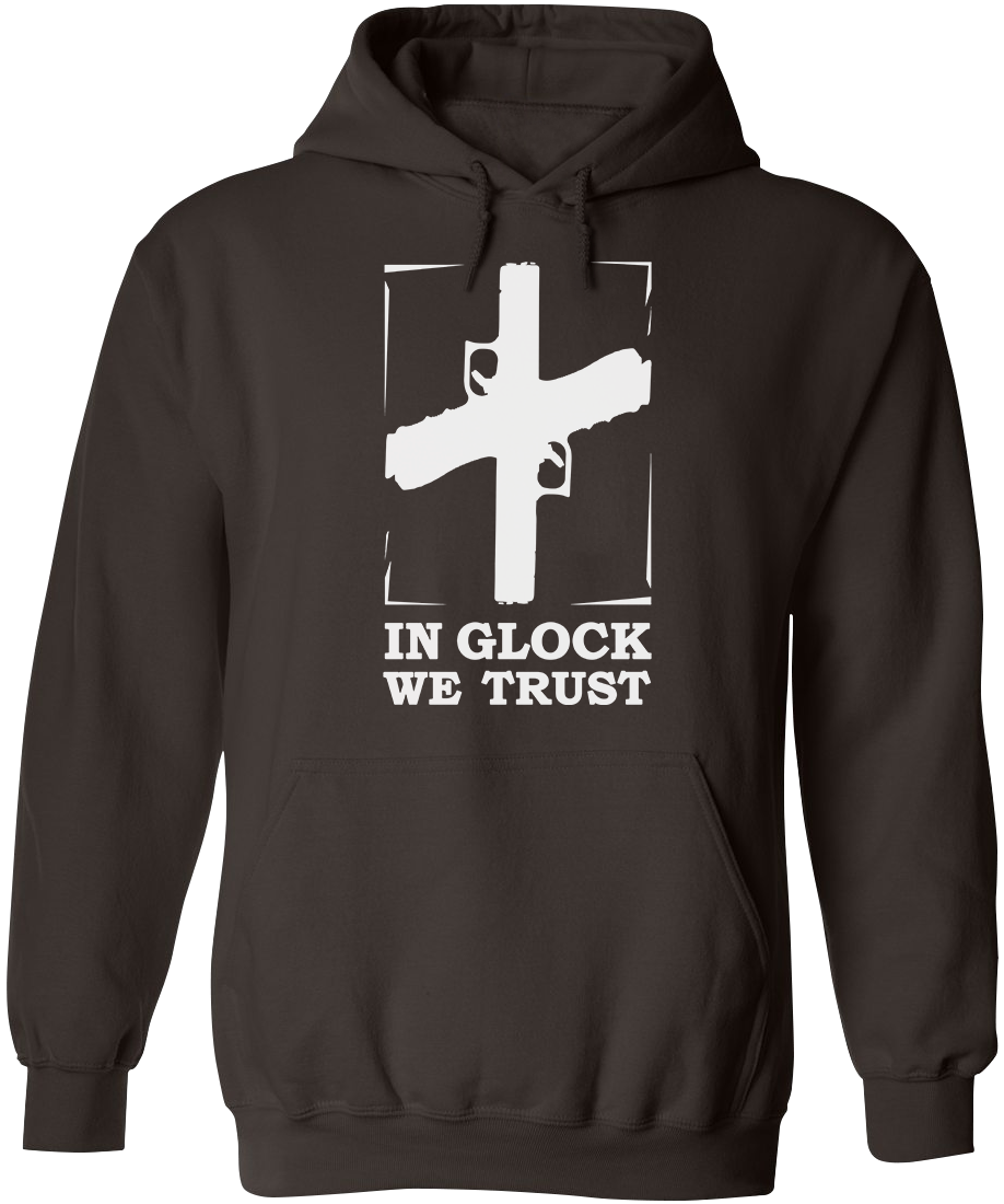 In Glock We Trust Men's Hoodie