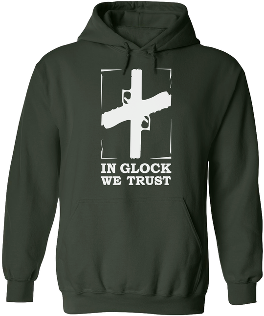 In Glock We Trust Men's Hoodie