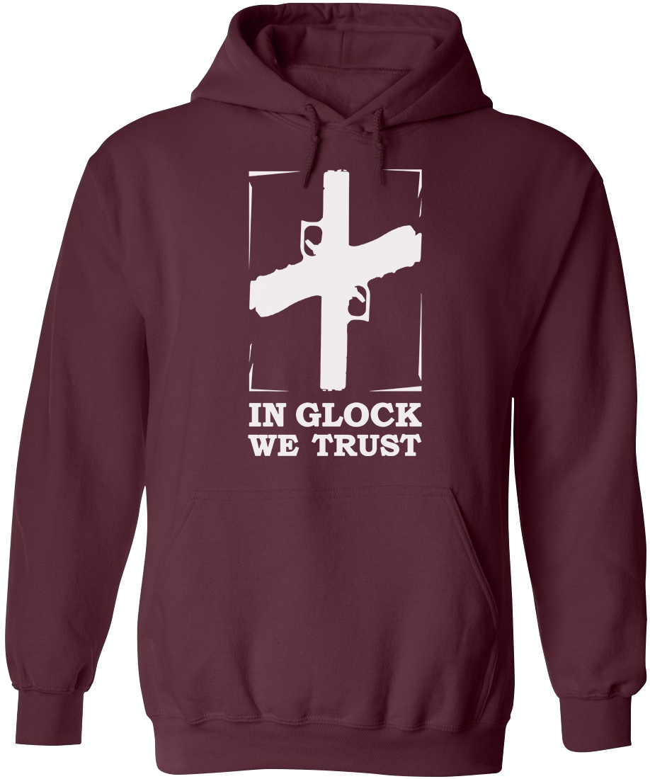 In Glock We Trust Men's Hoodie