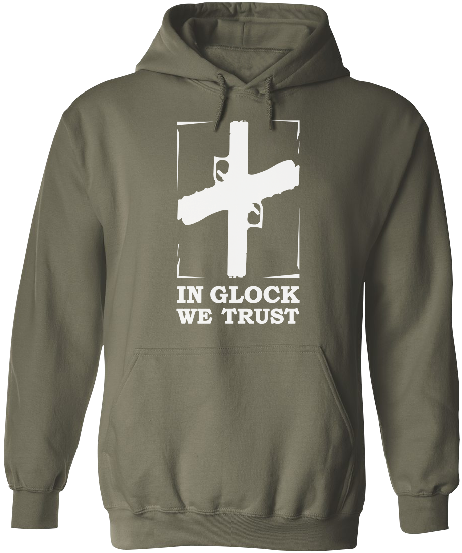 In Glock We Trust Men's Hoodie