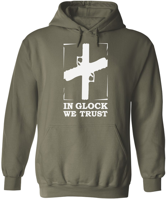 In Glock We Trust Men's Hoodie