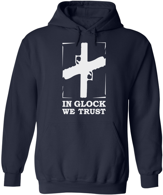 In Glock We Trust Men's Hoodie