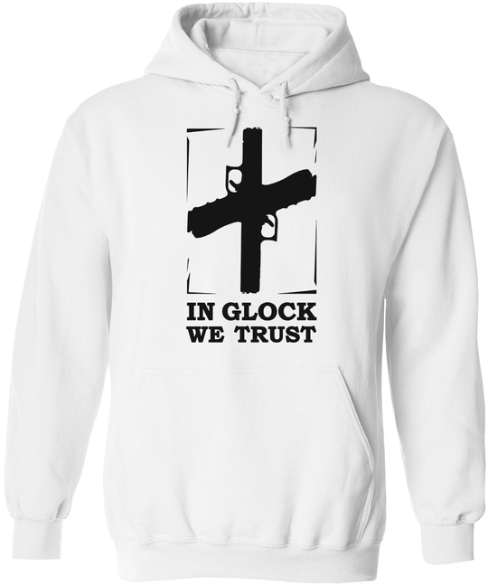 In Glock We Trust Men's Hoodie