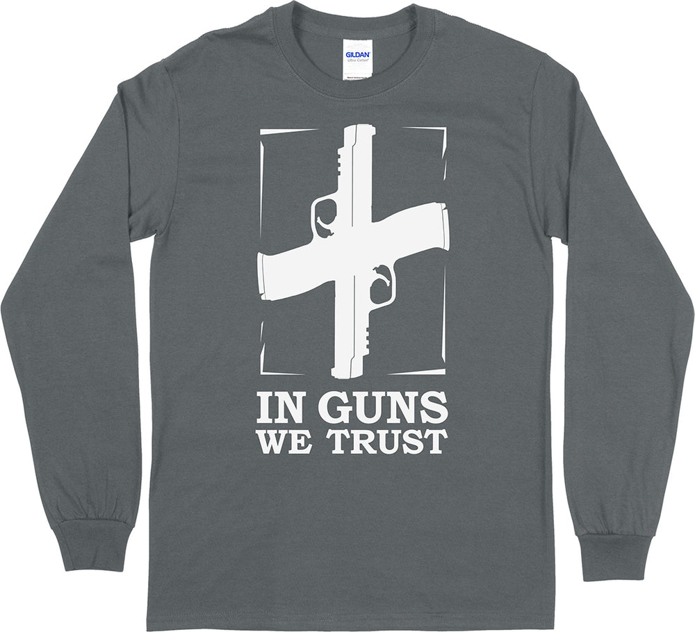 In Guns We Trust Men Long Sleeve Men's T-Shirt