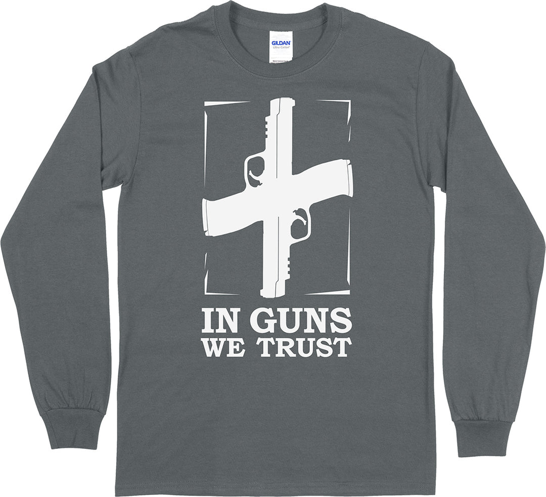 In Guns We Trust Men Long Sleeve Men's T-Shirt