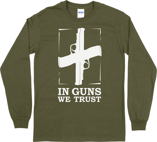 In Guns We Trust Men Long Sleeve Men's T-Shirt