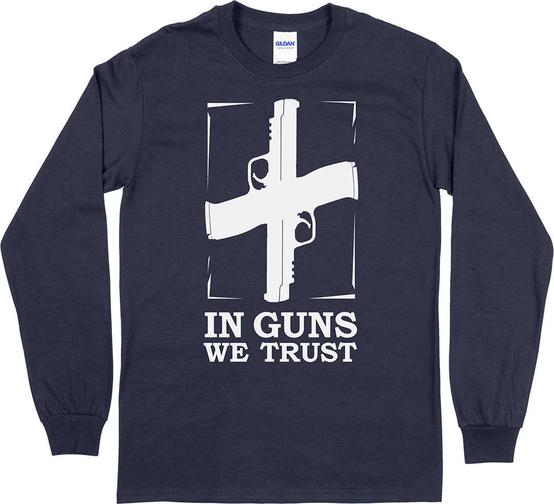 In Guns We Trust Men Long Sleeve Men's T-Shirt