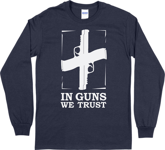 In Guns We Trust Men Long Sleeve Men's T-Shirt