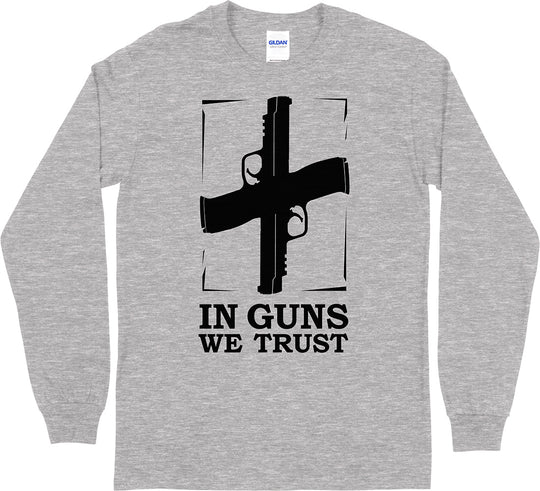 In Guns We Trust Men Long Sleeve Men's T-Shirt