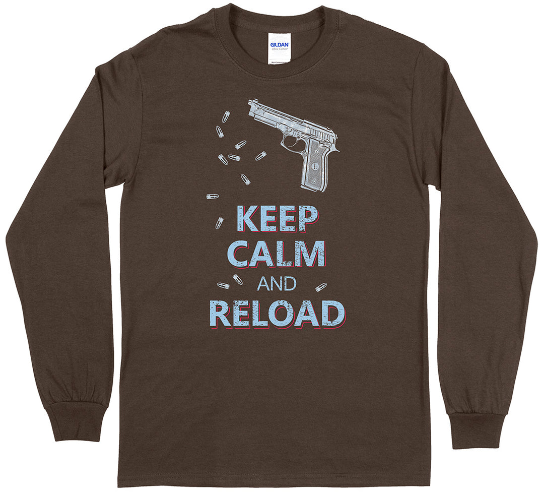 Keep Calm and Reload Long Sleeve T-Shirt