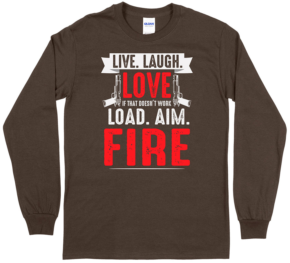 Live. Laugh. Love... Men Long Sleeve T-Shirt
