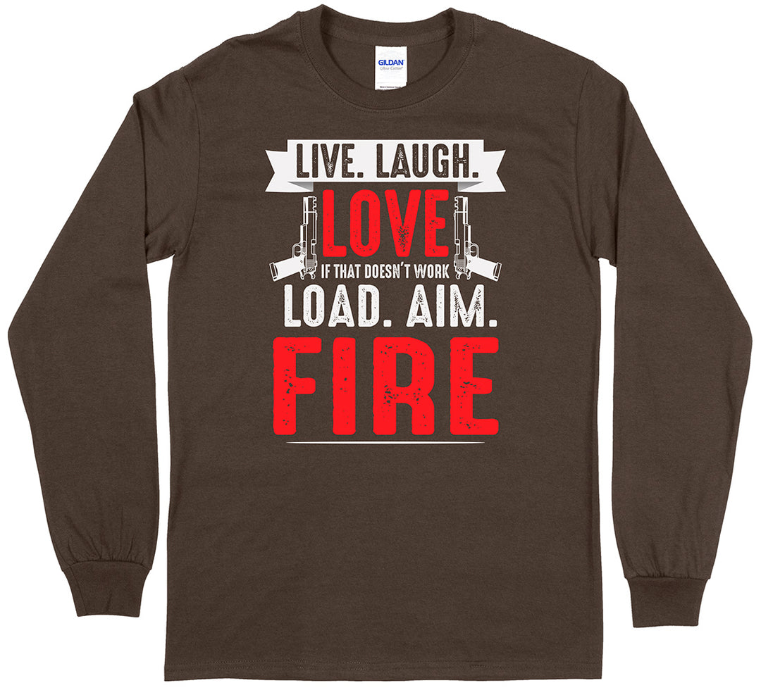 Live. Laugh. Love... Men Long Sleeve T-Shirt