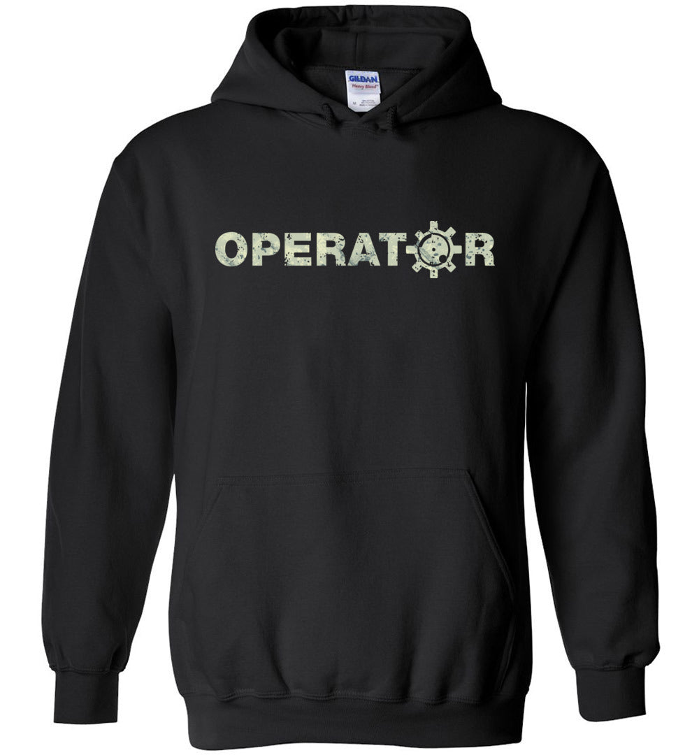 AR-15 Bolt Face Operator - Pro Gun Men's Hoodie - Black