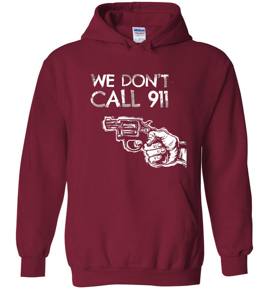 We Don't Call 911 - Men’s Pro Gun Shooting T-shirt - Red