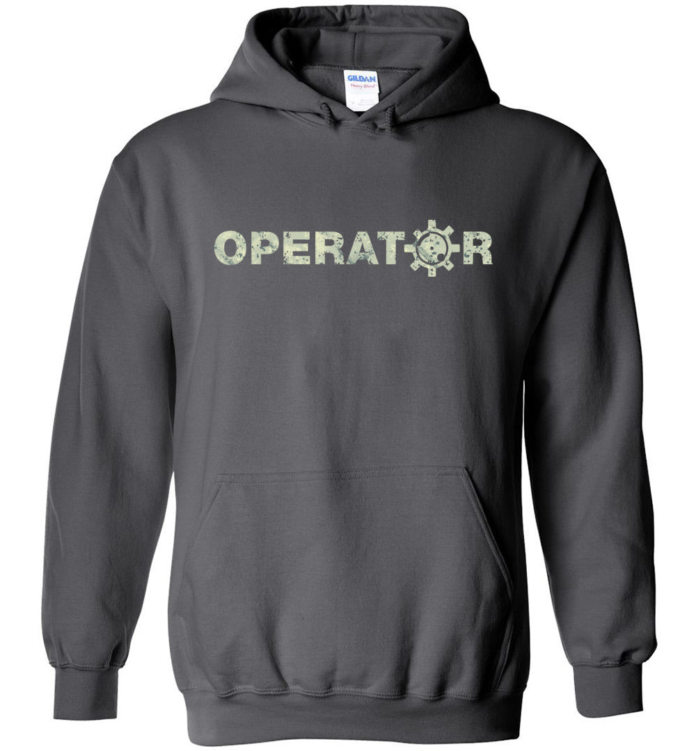 AR-15 Bolt Face Operator - Pro Gun Men's Hoodie - Dark Grey