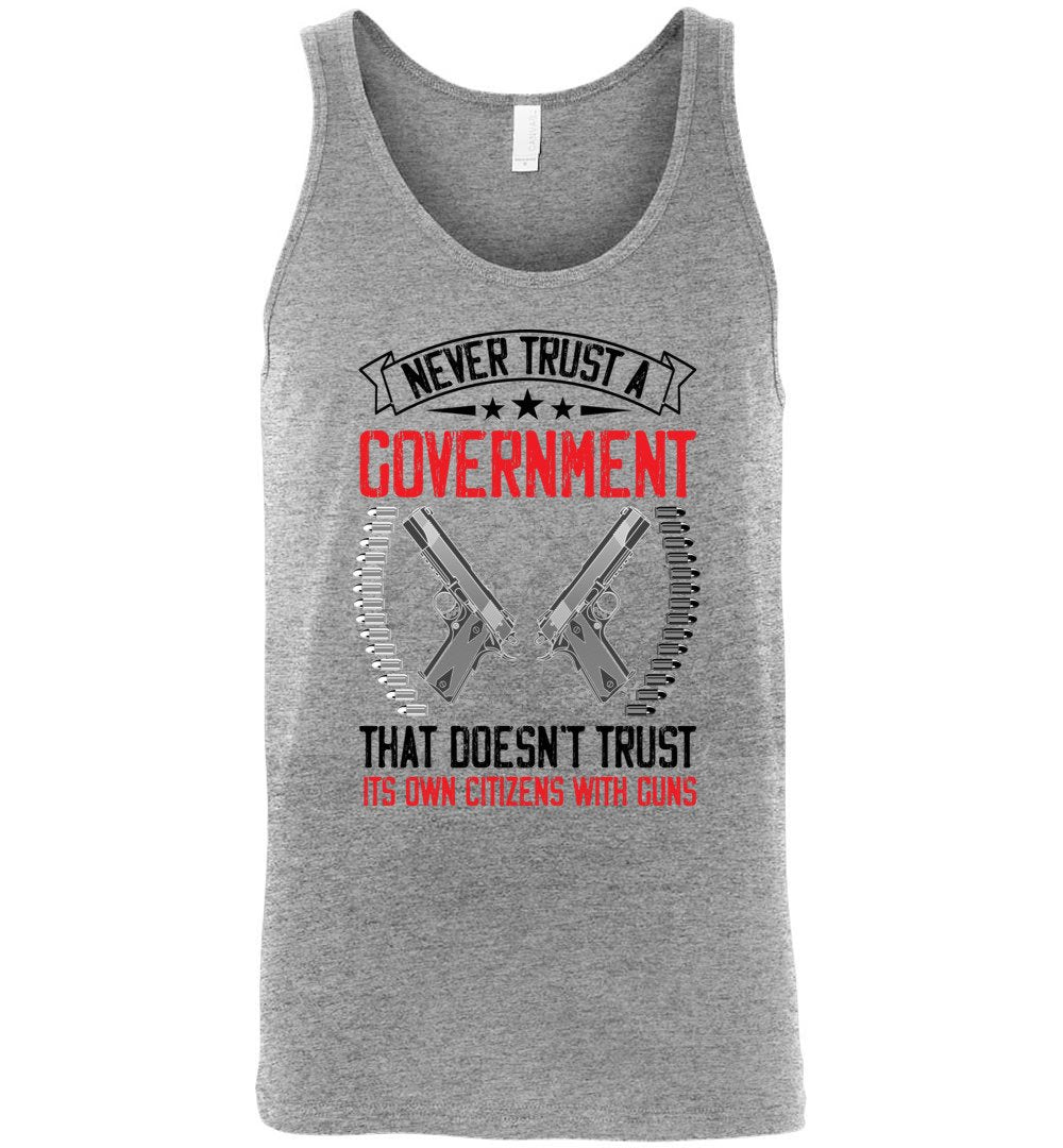 Never Trust a Government... Men's Tank Top