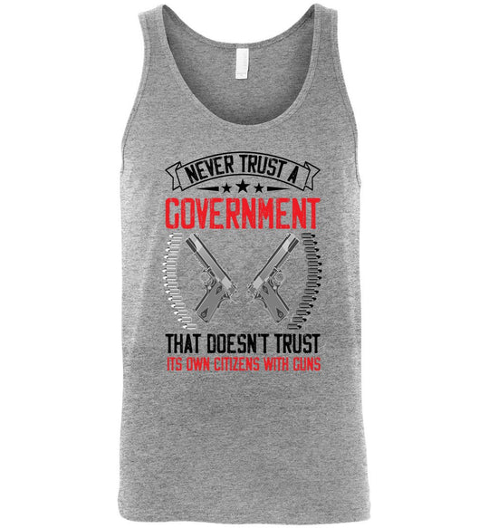 Never Trust a Government... Men's Tank Top