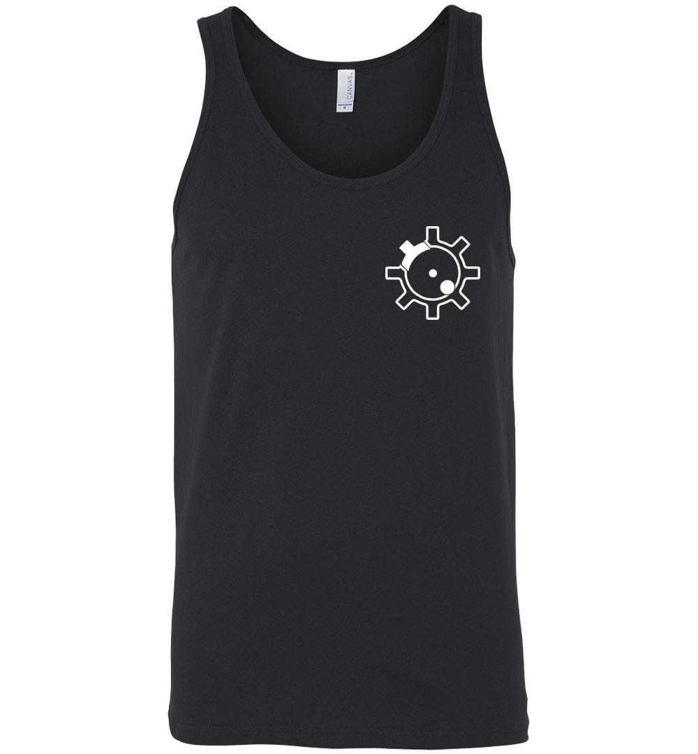 AR-15 Bolt Face - Men's Pro Gun Tank Top - Black