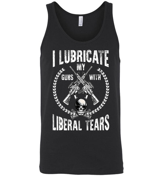 I Lubricate My Guns With Liberal Tears Men's Tank Top