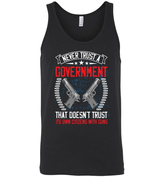 Never Trust a Government... Men's Tank Top