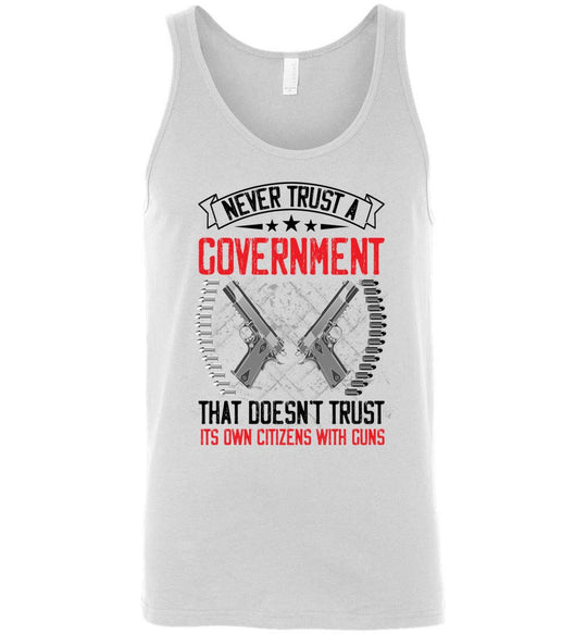 Never Trust a Government... Men's Tank Top