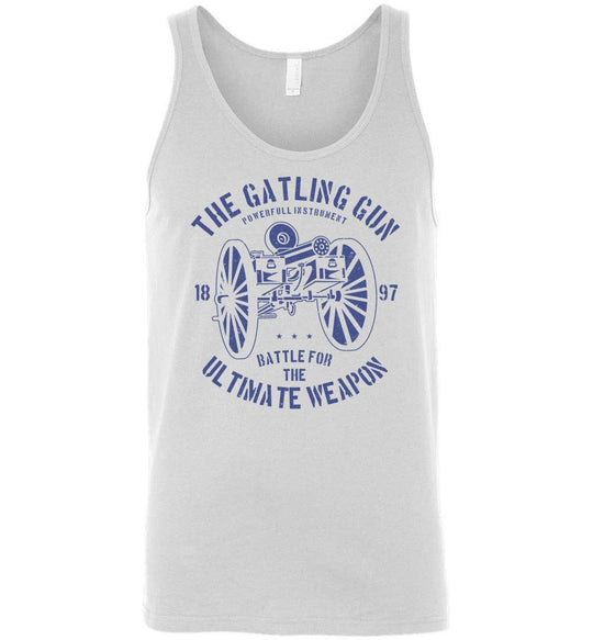 The Gatling Gun - Men's Tank Top - White