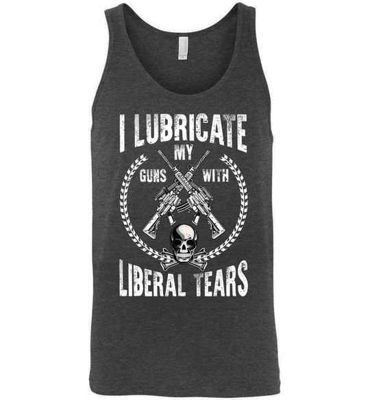 I Lubricate My Guns With Liberal Tears Men's Tank Top
