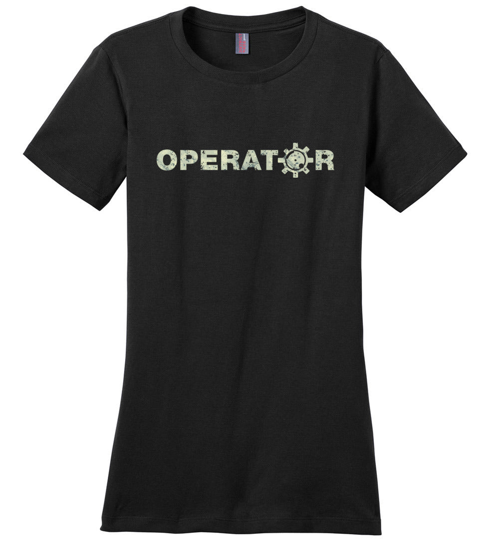 AR-15 Bolt Face Operator - Pro Gun Women's Tee - Black
