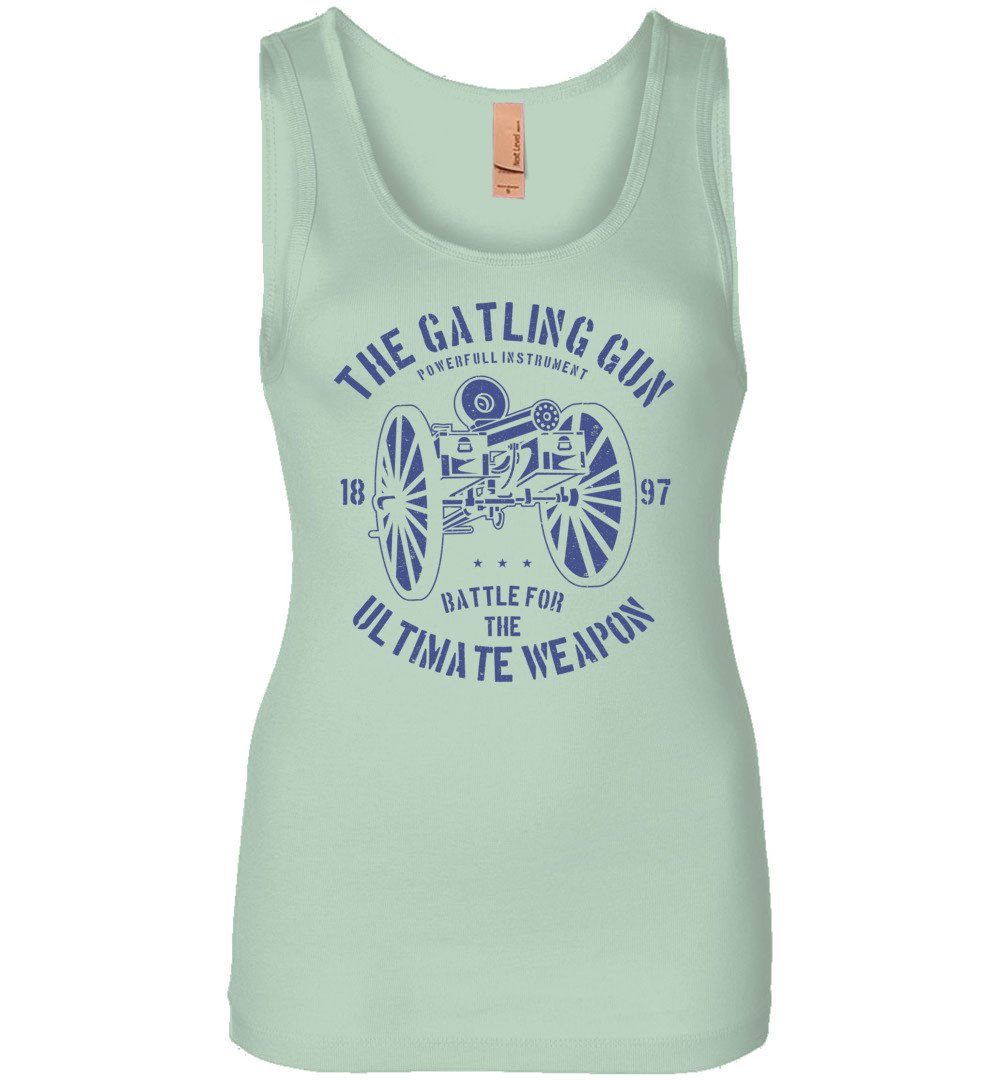 The Gatling Gun - Women's Tank Top - Mint