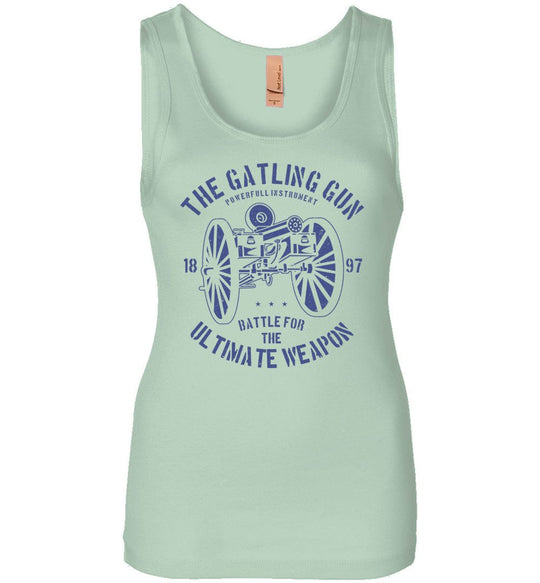 The Gatling Gun - Women's Tank Top - Mint