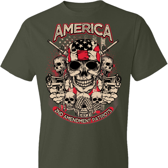 2nd Amendment Patriots - Pro Gun Men's Apparel - City Green Tshirt
