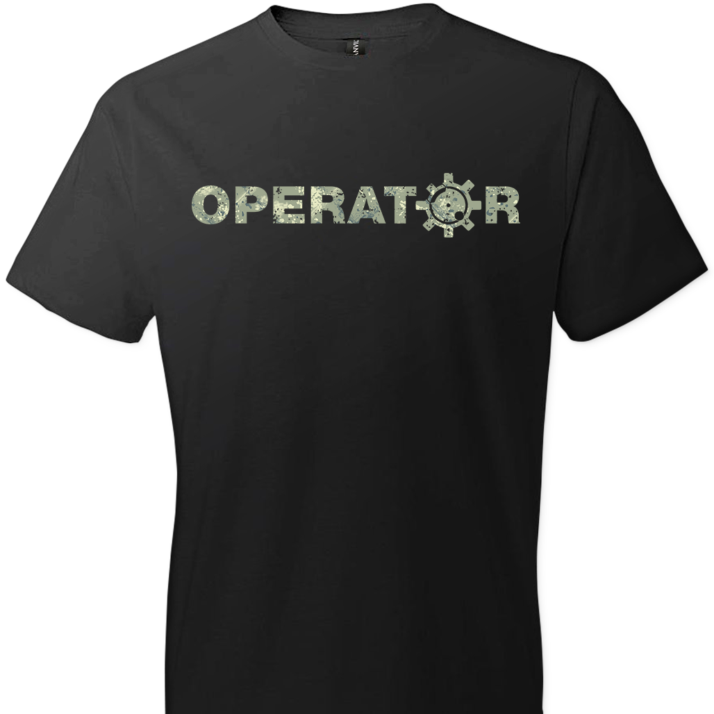 AR-15 Bolt Face Operator - Men's Pro Gun Tee -  Black