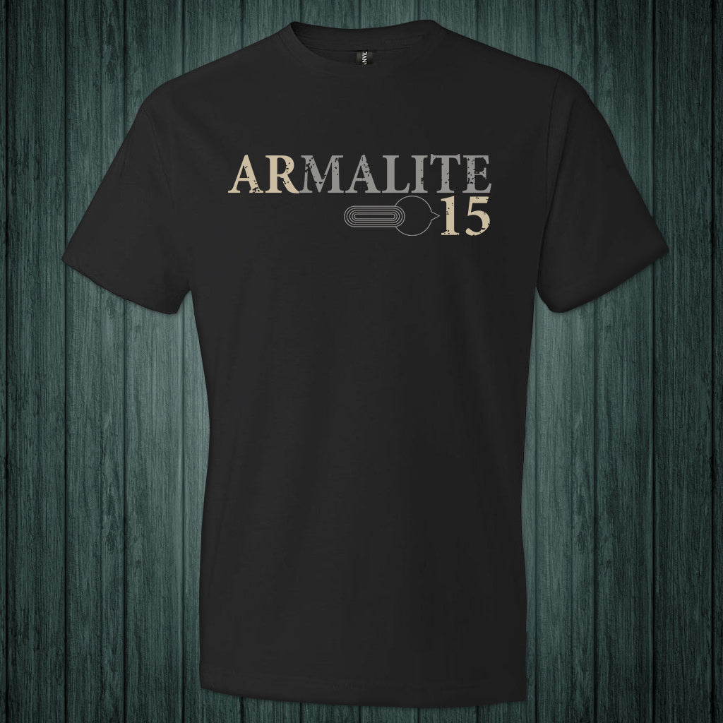 Armalite AR-15 Rifle Safety Selector Men's Tshirt - Black