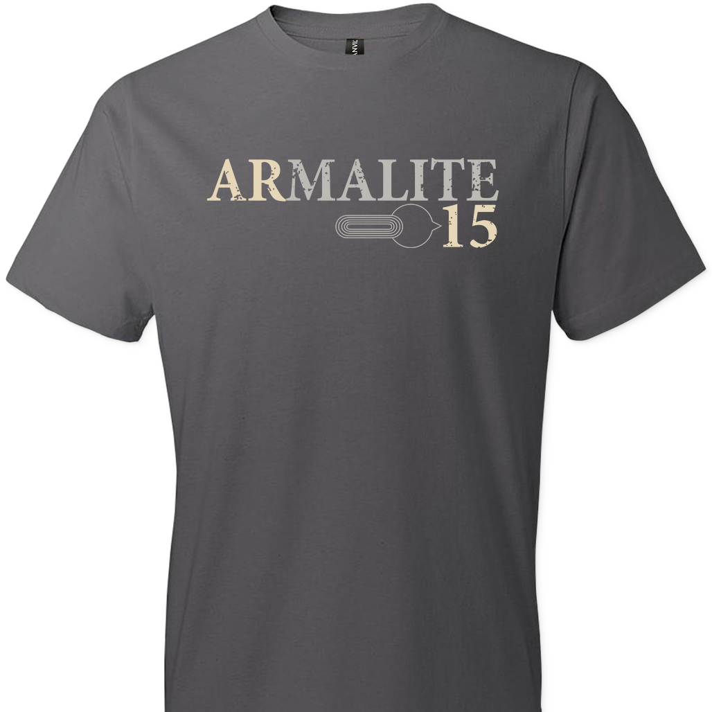 Armalite AR-15 Rifle Safety Selector Men's Tshirt - Charcoal