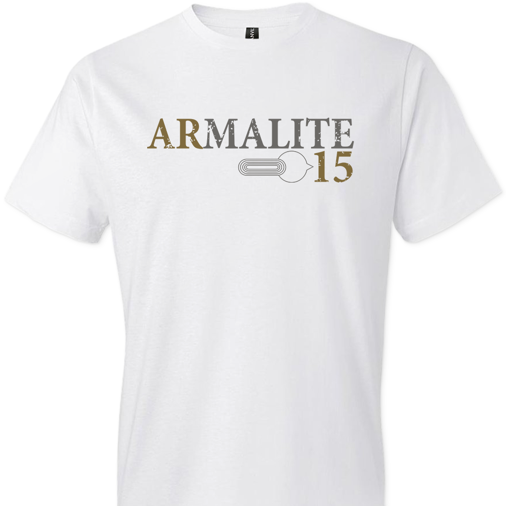 Armalite AR-15 Rifle Safety Selector Men's Tshirt - White