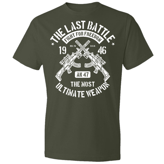 AK-47 The Most Ultimate Weapon - Men's Pro Gun Tee - City Green