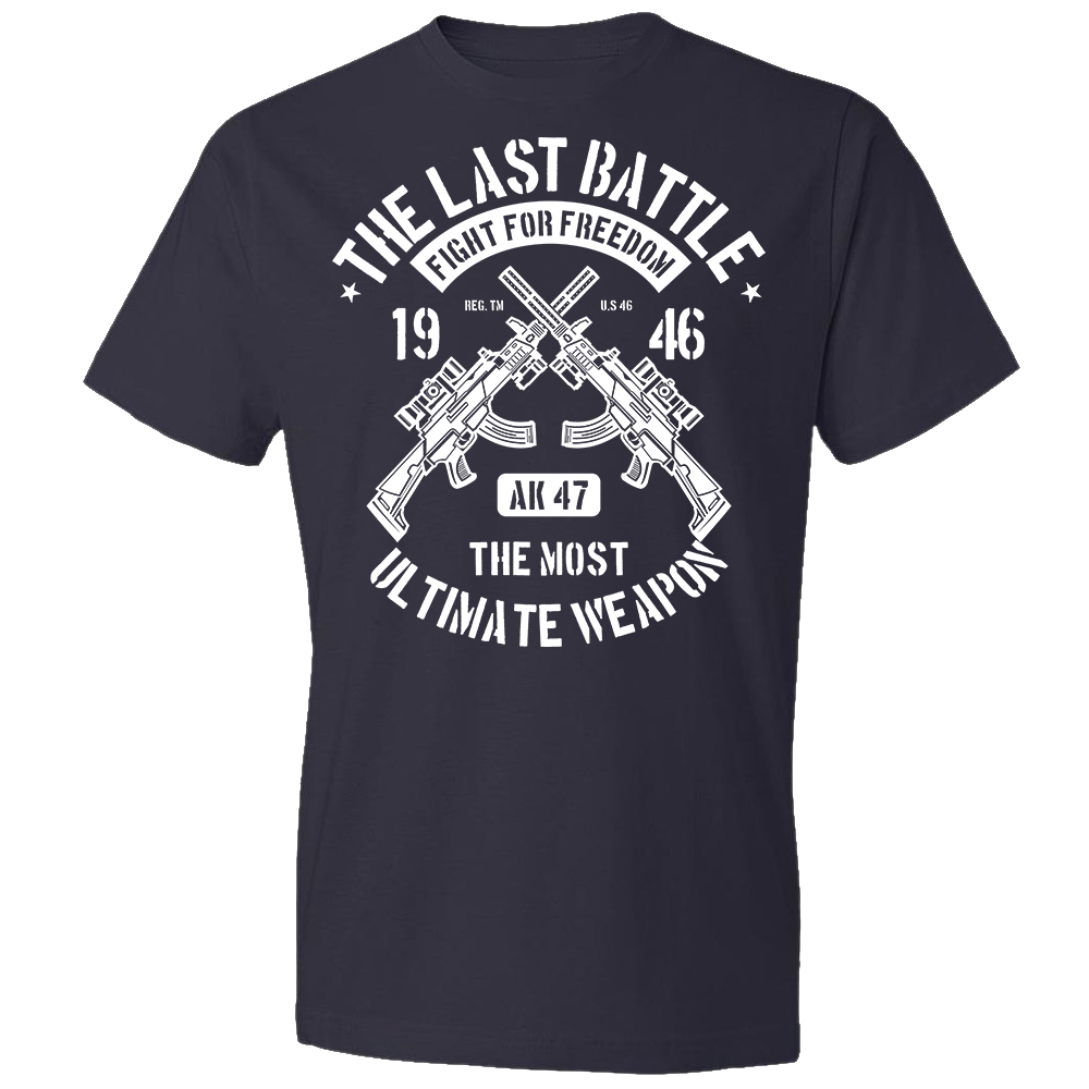 AK-47 The Most Ultimate Weapon - Men's Pro Gun Tee - Navy