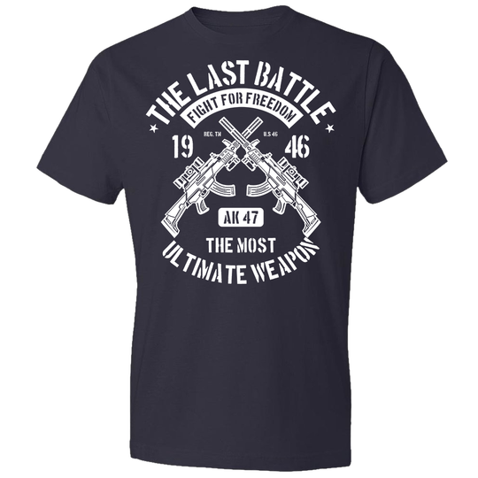 AK-47 The Most Ultimate Weapon - Men's Pro Gun Tee - Navy